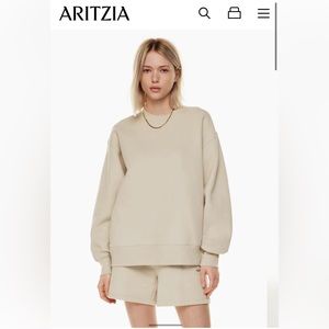 ARITIZIA - TNA cozy fleece boyfriend fit